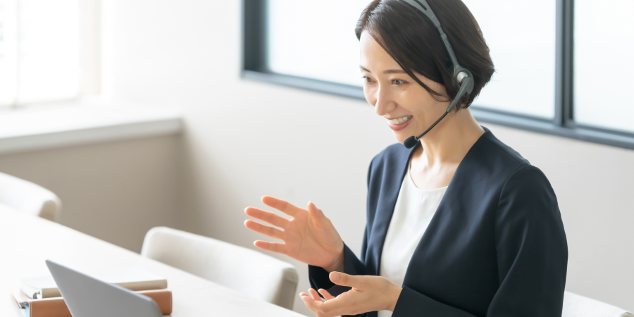 オンライン・コンサルティングのイメージ